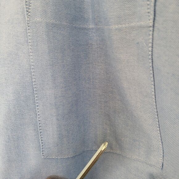 511 Tactical Series Shirt Mens 2XL Blue Chambray Workwear Casual Snap Button - Picture 5 of 9